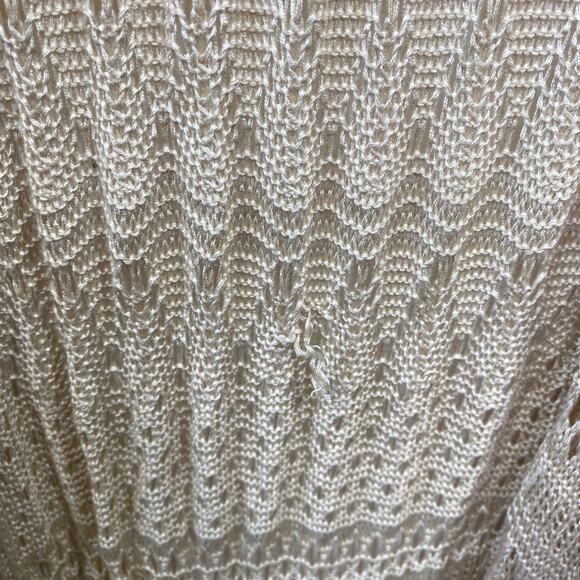 LF House of Three Cream Tan Duster Cardigan Women's Size Small/Medium S/M NWT - Picture 4 of 10